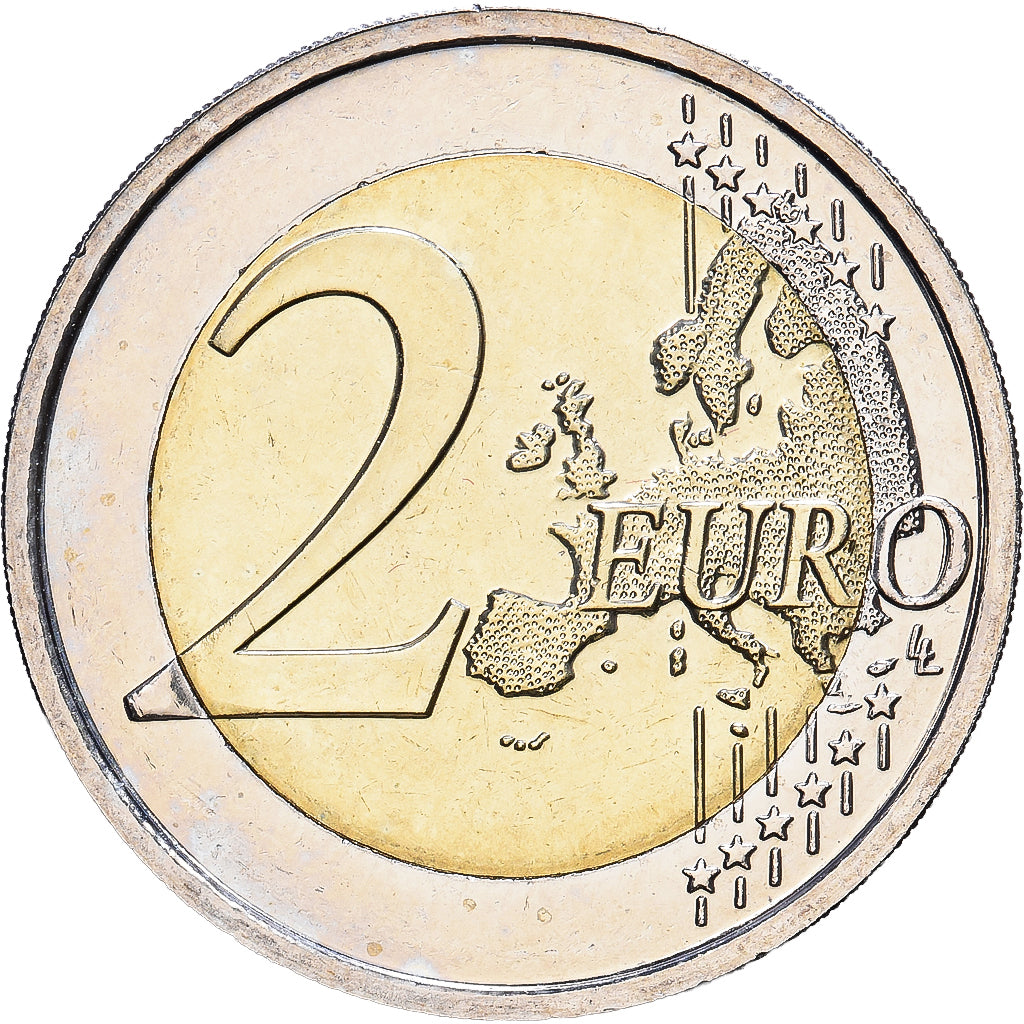 Belgia, 2 Euro, jeux d'été de Rio de Janeiro, 2016, Brussels, Bimetaliczny