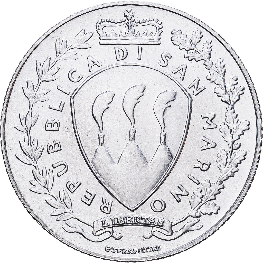 San Marino, 5 Euro, 2003, Rome, Silver, MS(63), KM:452