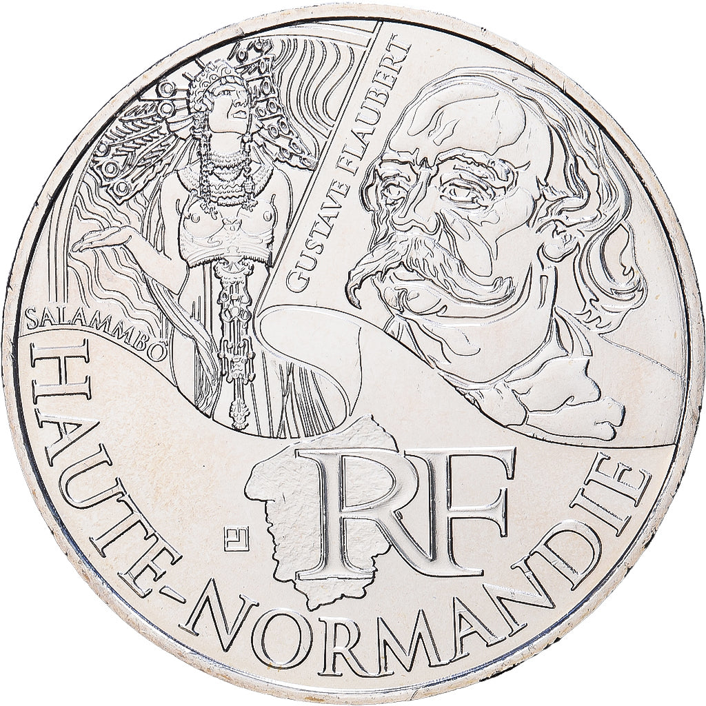 France, 10 Euro, 2012, Paris, Silver, MS(60-62), Gadoury:EU514, KM:1874