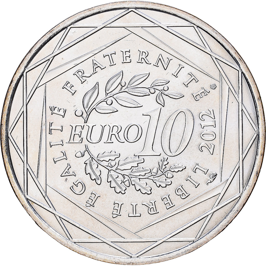 Frankreich, 10 Euro, Réunion, 2012, Paris, Silber, VZ+, KM:1885