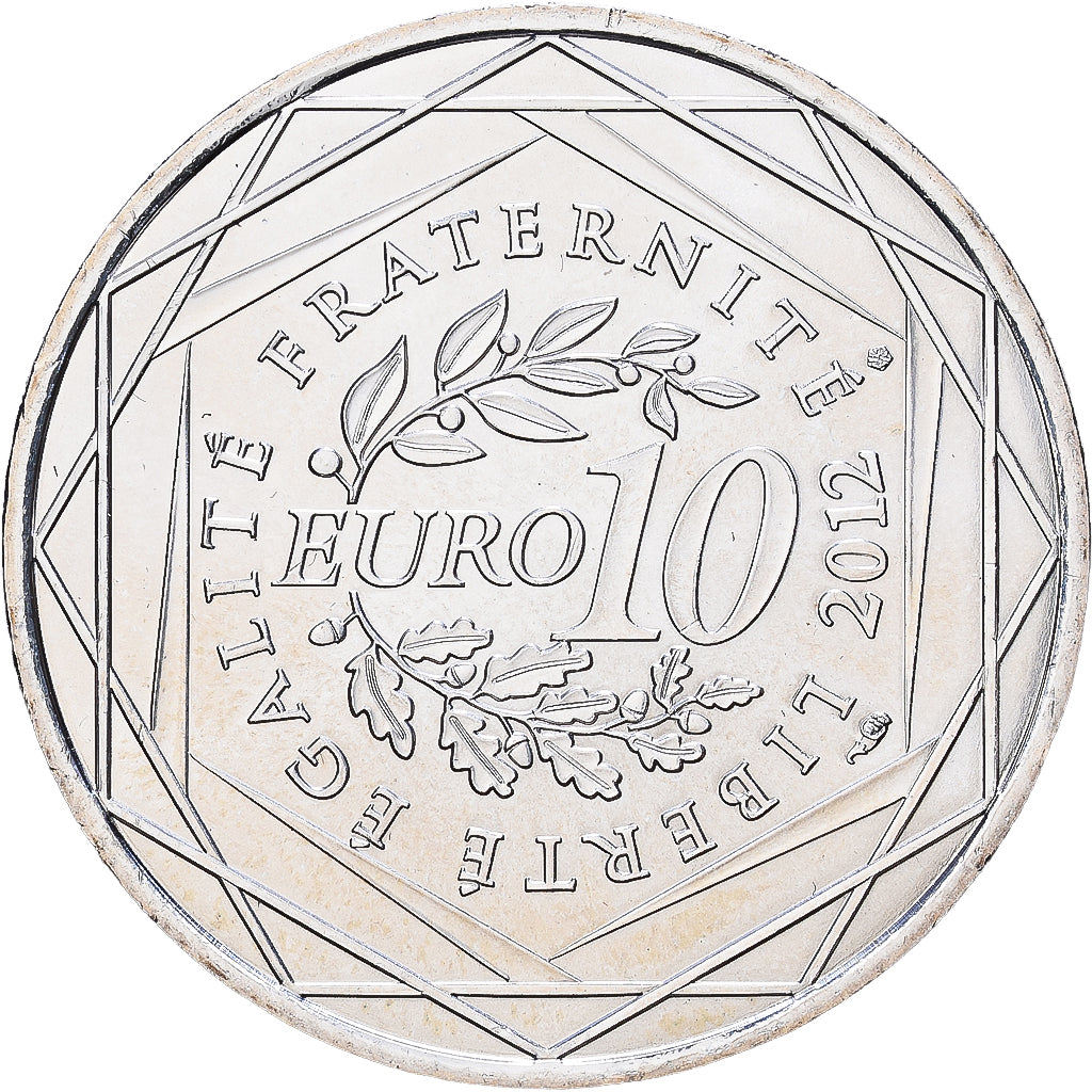 Frankreich, 10 Euro, Bretagne, 2012, Paris, Silber, VZ+, Gadoury:EU514, KM:1866