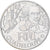 France, 10 Euro, Guadeloupe, 2012, Paris, Silver, MS(60-62), Gadoury:EU514