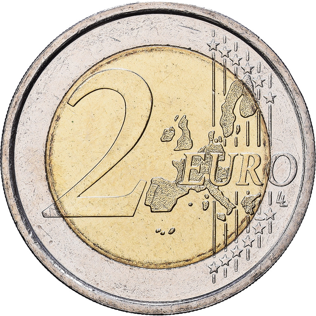 San Marino, 2 Euro, Le Palazzo Publico, 2003, Rome, Bi-Metallic, VZ+, KM:447