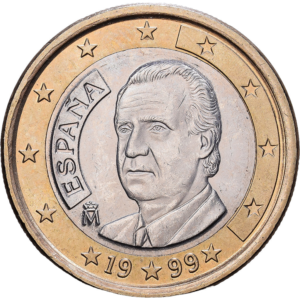 Espagne, Juan Carlos I, Euro, 1999, Madrid, Bimétallique, TTB+, KM:1046