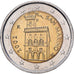 San Marino, 2 Euro, Le Palazzo Publico, 2002, Rome, Bi-Metallic, VZ, KM:447