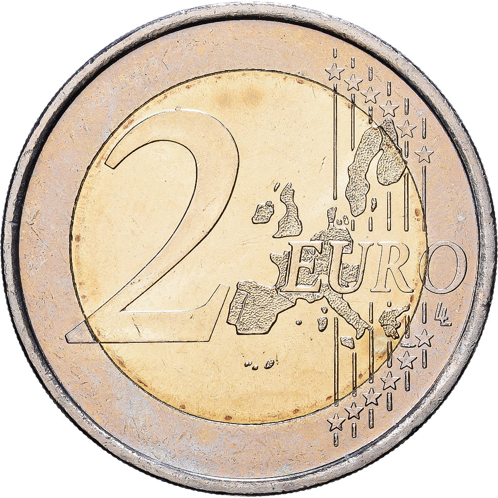 Spain, Juan Carlos I, 2 Euro, 1999, Madrid, Bi-Metallic, MS(60-62), KM:1047
