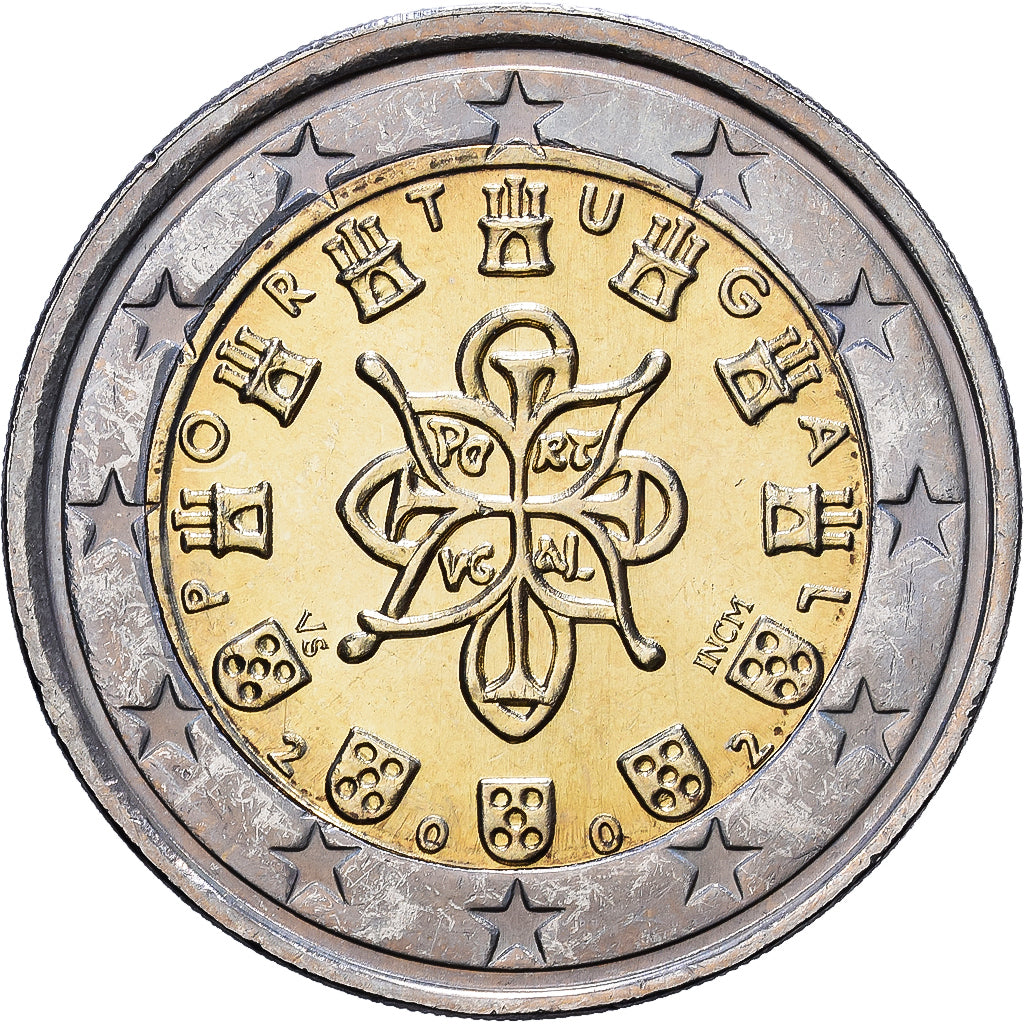 Portugal, 2 Euro, 2002, Lisbon, Bi-Metallic, VZ, KM:747