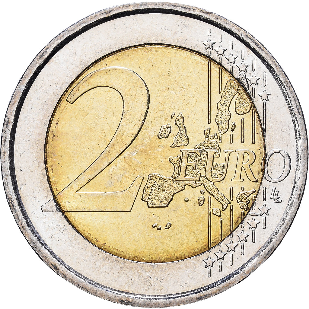 Itália, 2 Euro, 2002, Rome, Bimetálico, MS(60-62), KM:217