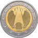Niemcy, 2 Euro, 2002, Stuttgart, Bimetaliczny, MS(60-62)