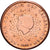 Niederlande, Euro Cent, 2002, Copper Plated Steel, VZ+
