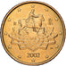 Italy, 50 Euro Cent, 2002, Rome, Brass, AU(55-58), KM:215