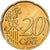 Italia, 20 Euro Cent, 2002, Rome, Latón, EBC+, KM:214