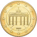 Duitsland, 50 Euro Cent, 2002, Stuttgart, Nordic gold, UNC