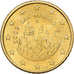San Marino, 50 Euro Cent, 2002, Rome, Latón, EBC, KM:445