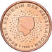 Niederlande, Beatrix, 5 Euro Cent, 1999, Utrecht, Copper Plated Steel, UNZ+
