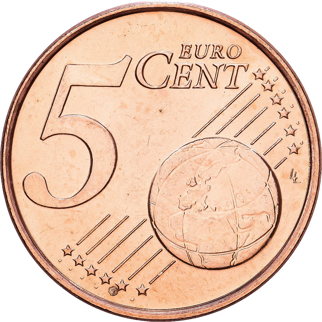 Niederlande, Beatrix, 5 Euro Cent, 1999, Utrecht, Copper Plated Steel, UNZ+
