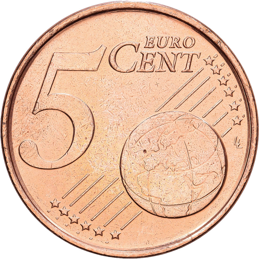 Belgium, Albert II, 5 Euro Cent, 1999, Brussels, Copper Plated Steel, MS(63)