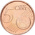 Belgium, Albert II, 5 Euro Cent, 1999, Brussels, Copper Plated Steel, MS(63)