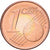 Cyprus, Euro Cent, 2008, Copper Plated Steel, AU(50-53)