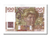 Geldschein, Frankreich, 100 Francs, 100 F 1945-1954 ''Jeune Paysan'', 1946