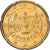 Slovakia, 20 Euro Cent, 2009, MS(65-70), Brass, KM:99