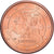 Lituânia, Euro Cent, BU, 2015, Vilnius, Aço Cromado a Cobre, MS(64), KM:205