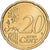 Lituânia, 20 Euro Cent, BU, 2015, Vilnius, Nordic gold, MS(64), KM:209
