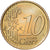 Italien, 10 Euro Cent, 2002, Rome, Messing, VZ+, KM:213