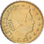 Luxemburgo, Henri, 10 Euro Cent, 2002, Utrecht, Latão, MS(60-62), KM:78