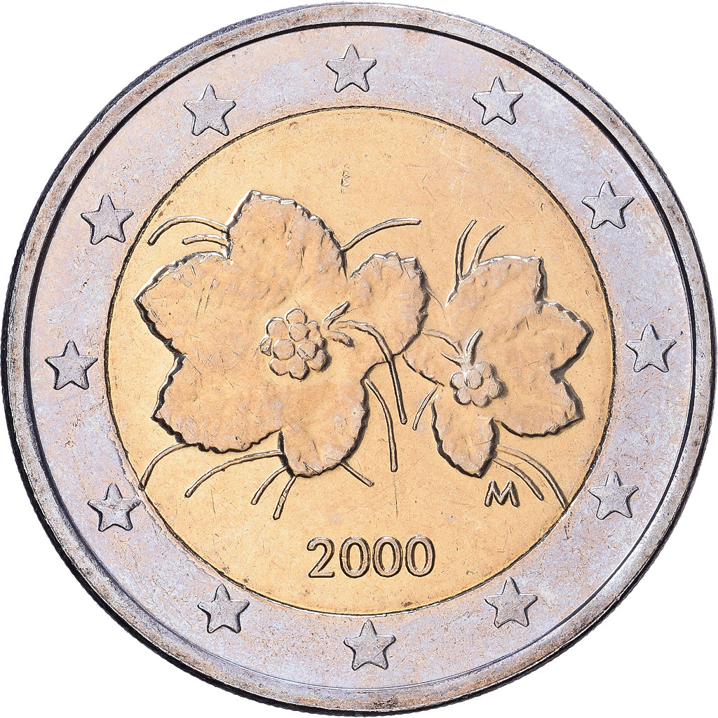 Finland, 2 Euro, 2000, Vantaa, Bi-Metallic, PR+, KM:105