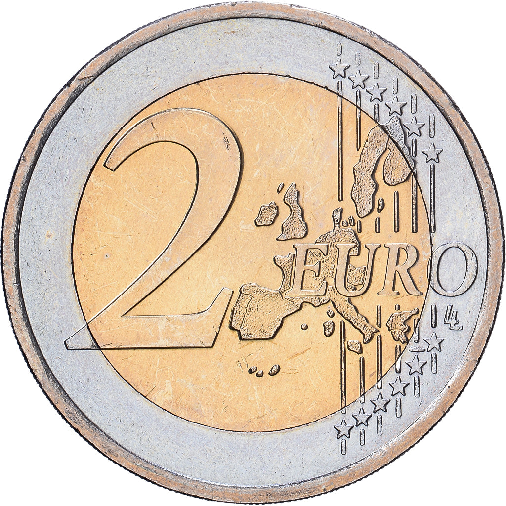 Áustria, 2 Euro, 2002, MS(63), Bimetálico, KM:3089