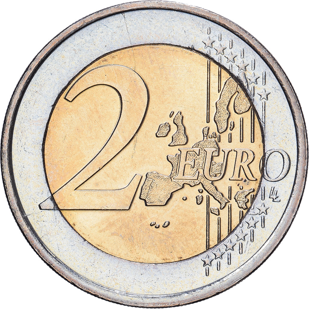 Luxembourg, 2 Euro, 2002, Utrecht, MS(63), Bi-Metallic, KM:82