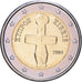 Cyprus, 2 Euro, 2008, Bi-Metallic, UNC, KM:85