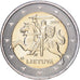 Lituânia, 2 Euro, 2015, Bimetálico, MS(64), KM:212