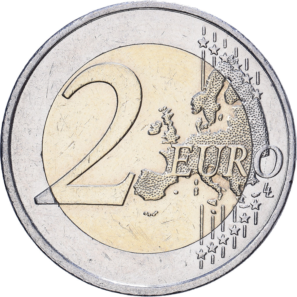 Francia, 2 Euro, Centenaire du décès d'Auguste Rodin, 2017, Bimetálico, EBC+