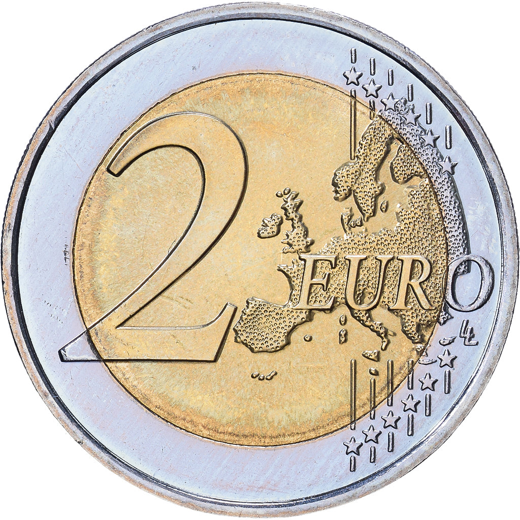 Francia, 2 Euro, l'abbé pierre, 2012, Monnaie de Paris, Bimetálico, SC+