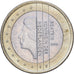 Nederland, 1 Euro, 1999, Utrecht, Bi-Metallic, ZF+