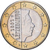 Luxembourg, 1 Euro, 2002, Utrecht, Bi-Metallic, MS(60-62)