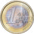 Italien, 1 Euro, 2002, Rome, Bi-Metallic, SS+