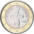 Cyprus, 1 Euro, 2008, Vantaa, Bi-Metallic, PR