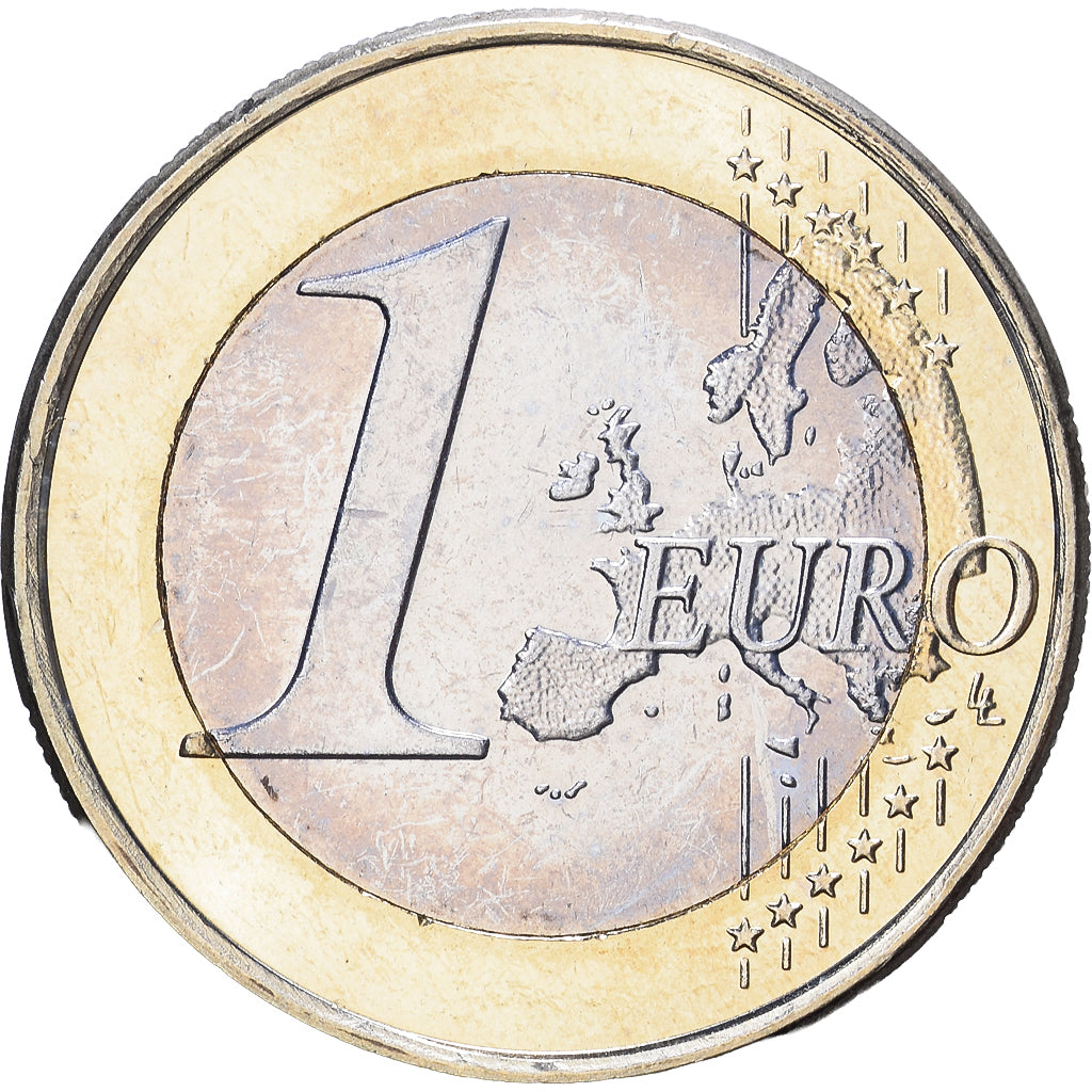 Cyprus, 1 Euro, 2008, Vantaa, Bi-Metallic, PR