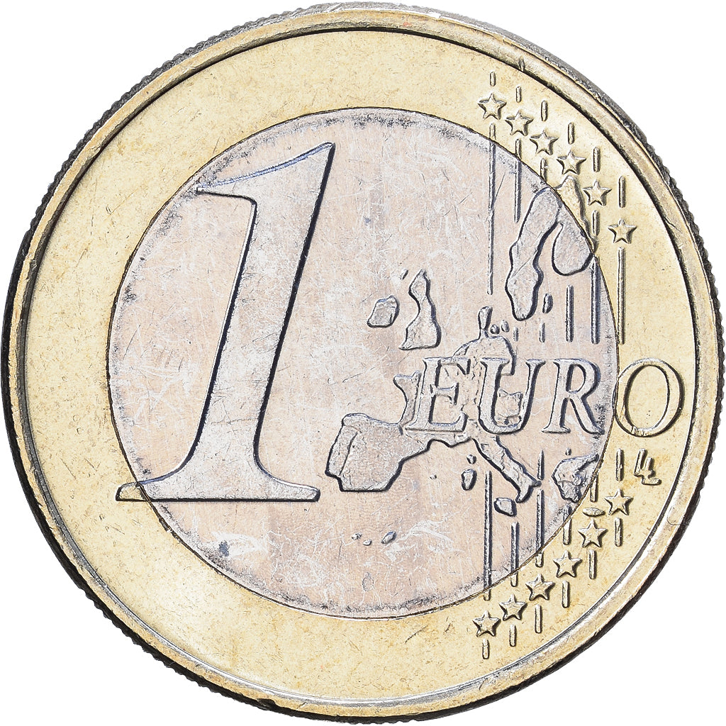 Griekenland, 1 Euro, 2002, Athens, Bi-Metallic, PR+