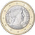 Letónia, 1 Euro, 2014, Karlsruhe, Bimetálico, MS(63)