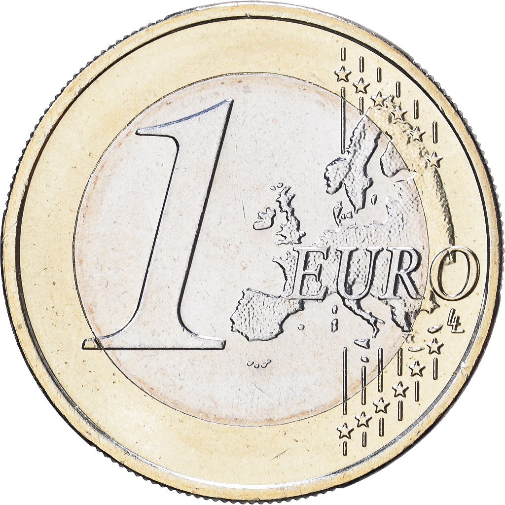 Latvia, 1 Euro, 2014, Karlsruhe, Bi-Metallic, MS(63)