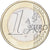 Letónia, 1 Euro, 2014, Karlsruhe, Bimetálico, MS(63)