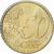 Spanje, 50 Centimes, Miguel de Cervantes, 1999, Madrid, Nordic gold, ZF+