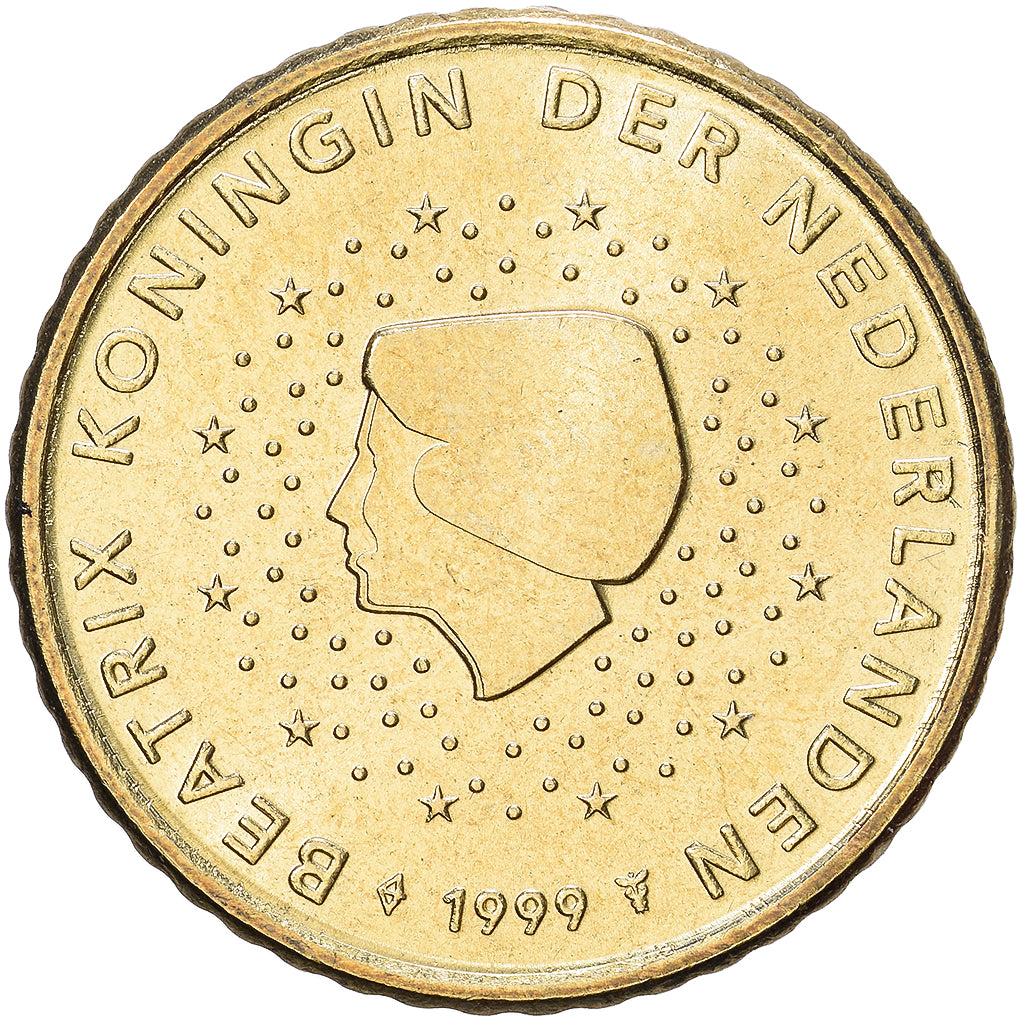 Nederland, Beatrix, 50 Centimes, 1999, Utrecht, Nordic gold, UNC-