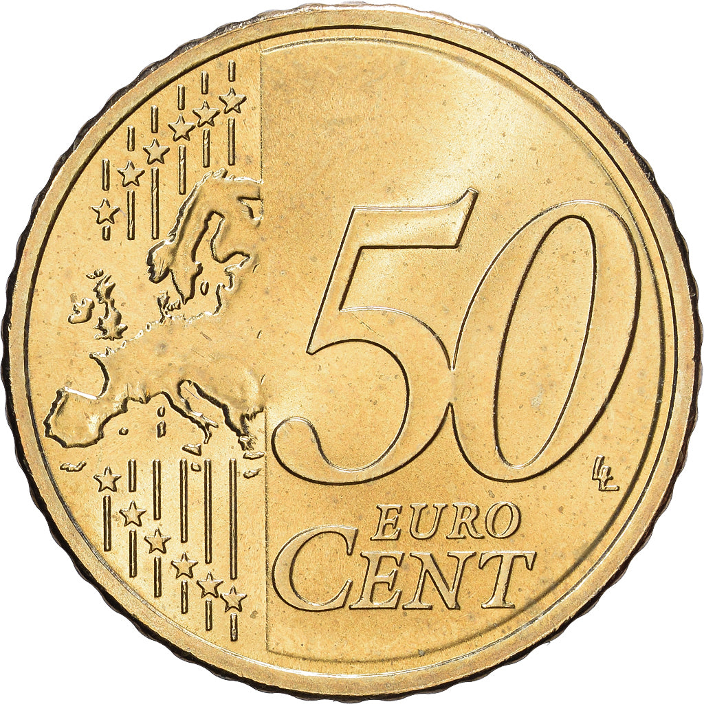 Lithouwen, 50 Centimes, 2015, Vilnius, Nordic gold, PR+