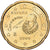 Espanha, 20 Centimes, Miguel de Cervantes, 2000, Madrid, Nordic gold, MS(63)