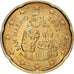 San Marino, 20 Centimes, 2002, Rome, Nordic gold, PR, KM:444